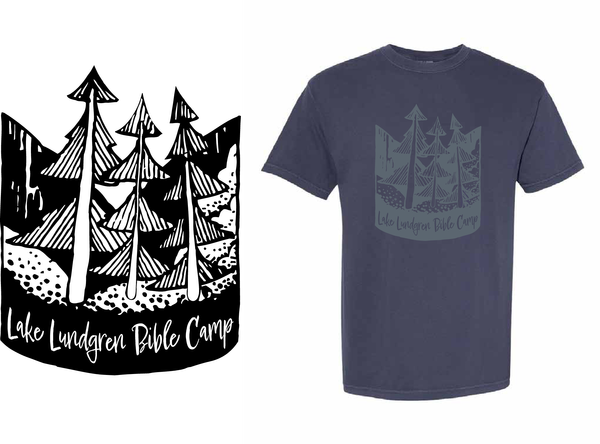 High Quality Comfort Colors Navy T-Shirt