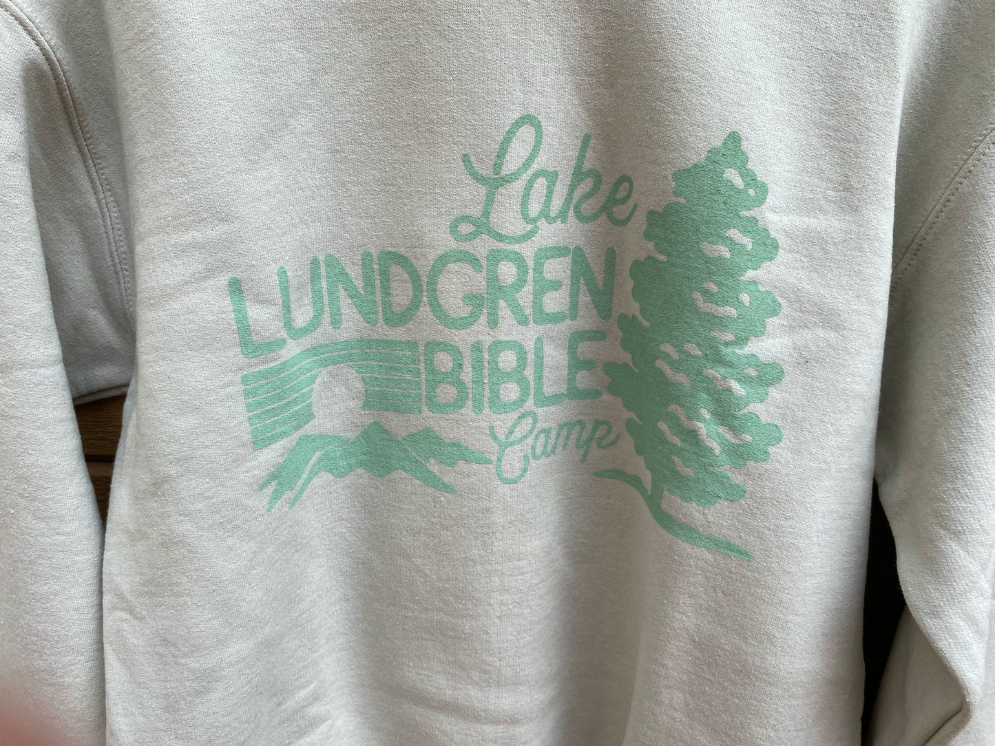 Tan Lake Lundgren Crewneck Sweatshirt