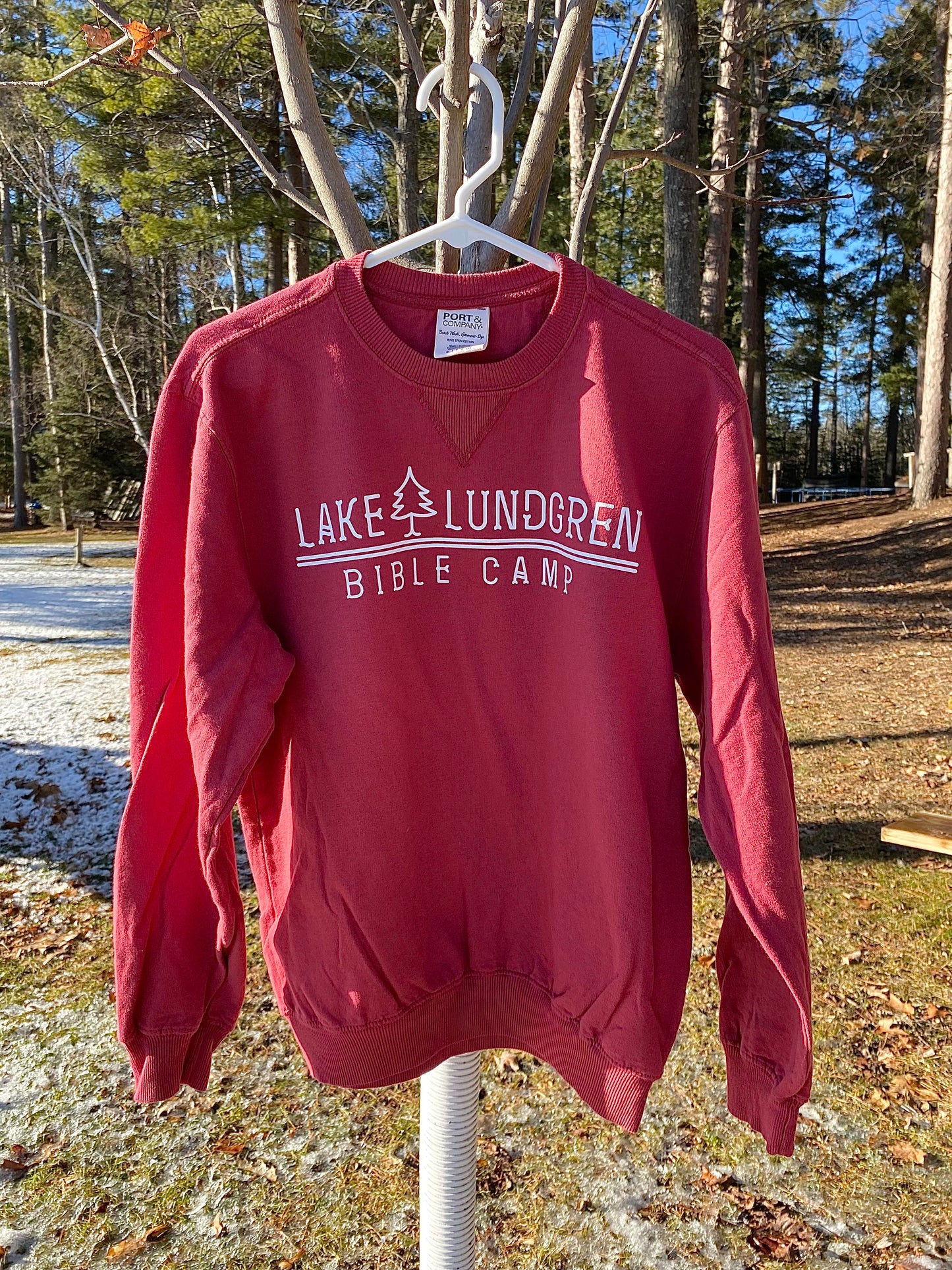 Lake Lundgren Quality Crewneck Sweatshirt