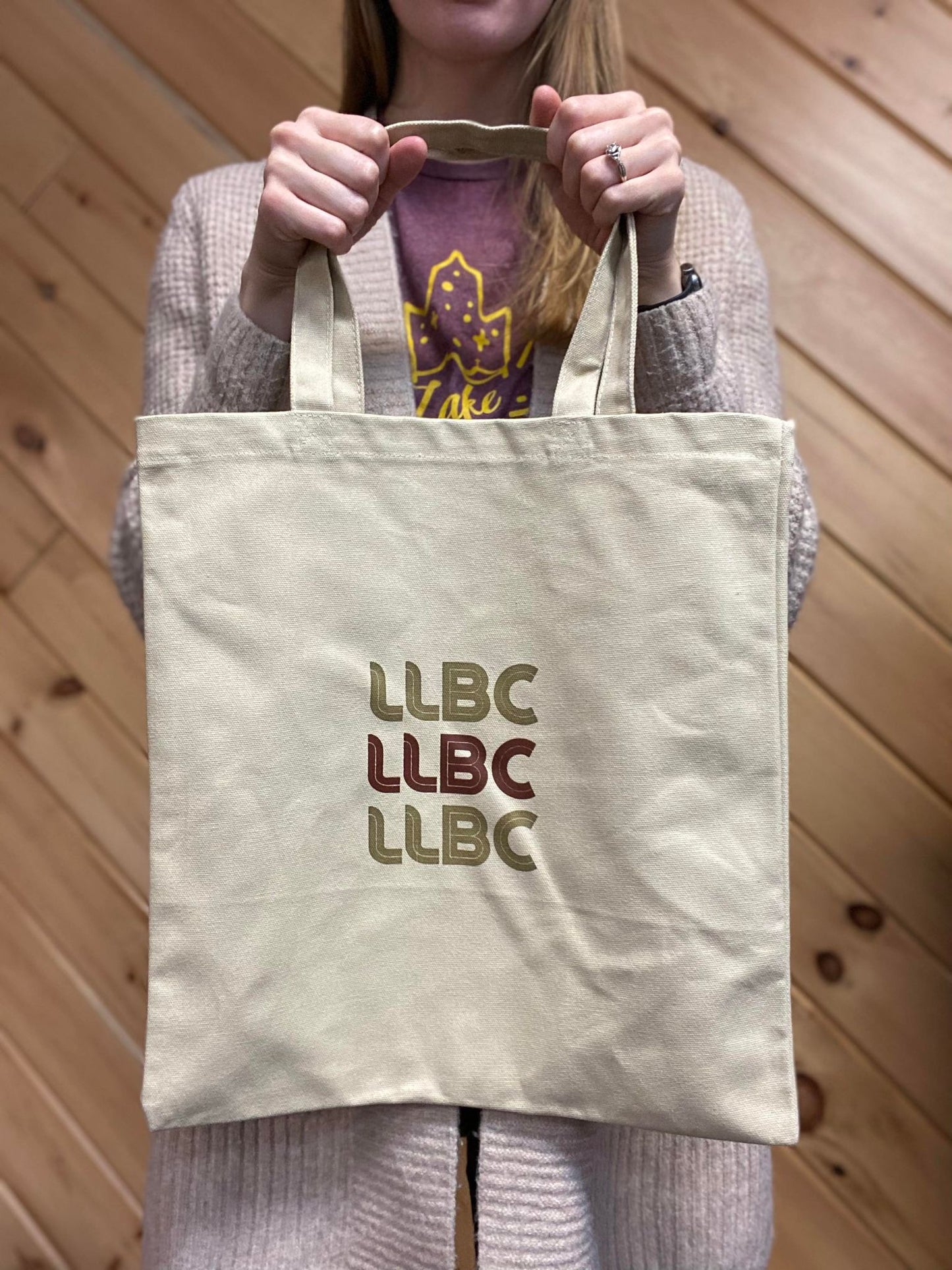 Cotton Book Bag Tote