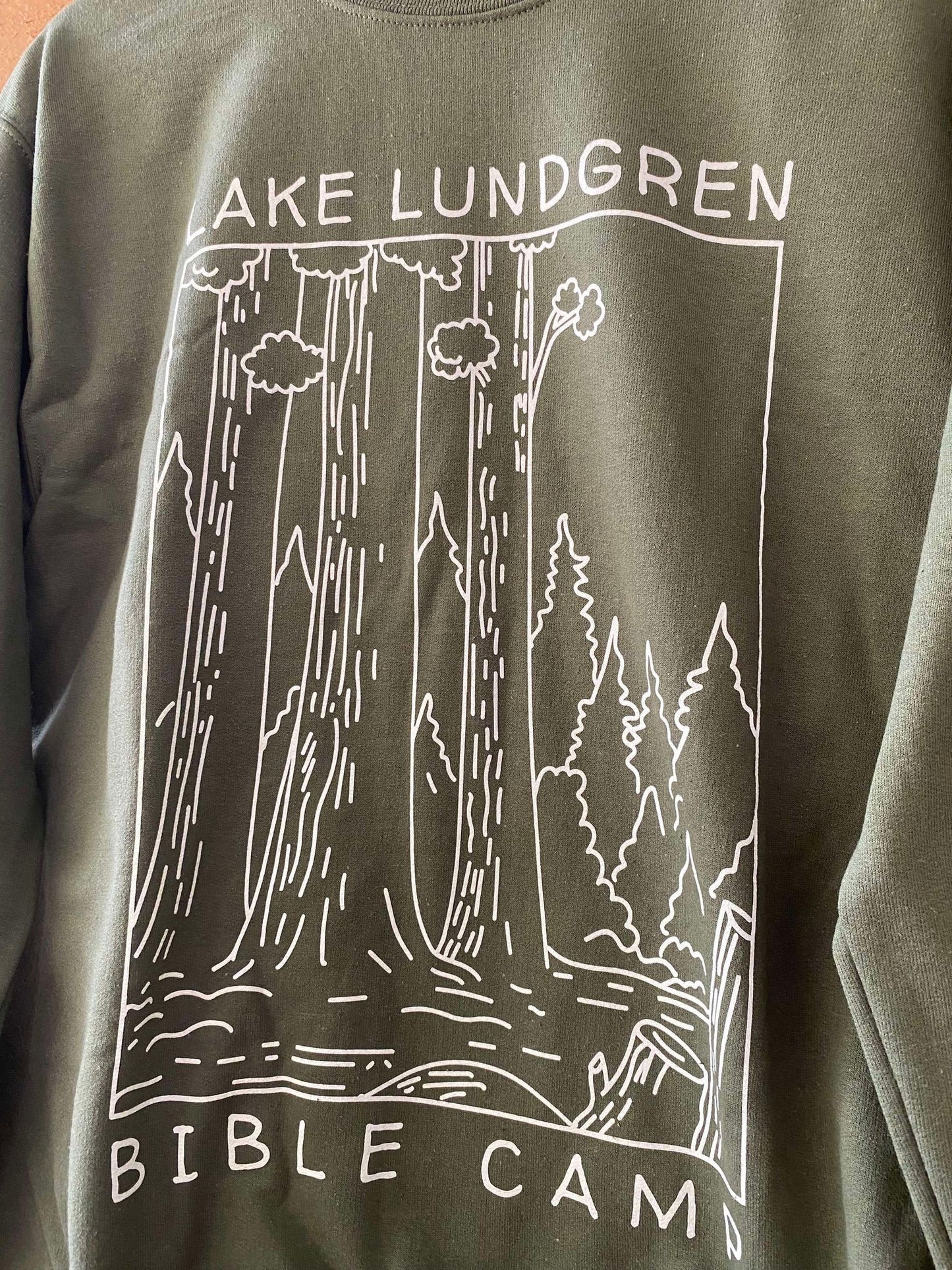 Green Crewneck Sweatshirt