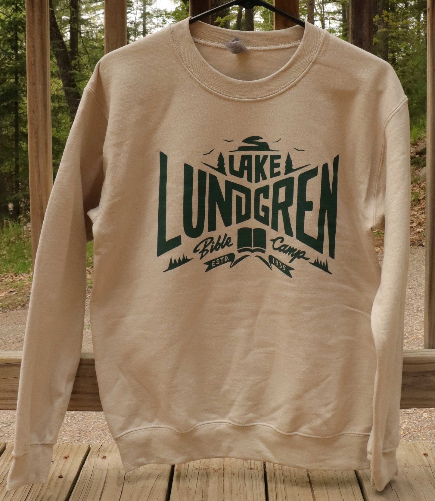 Crew Sweatshirt - Sand (2XL and 3XL only)