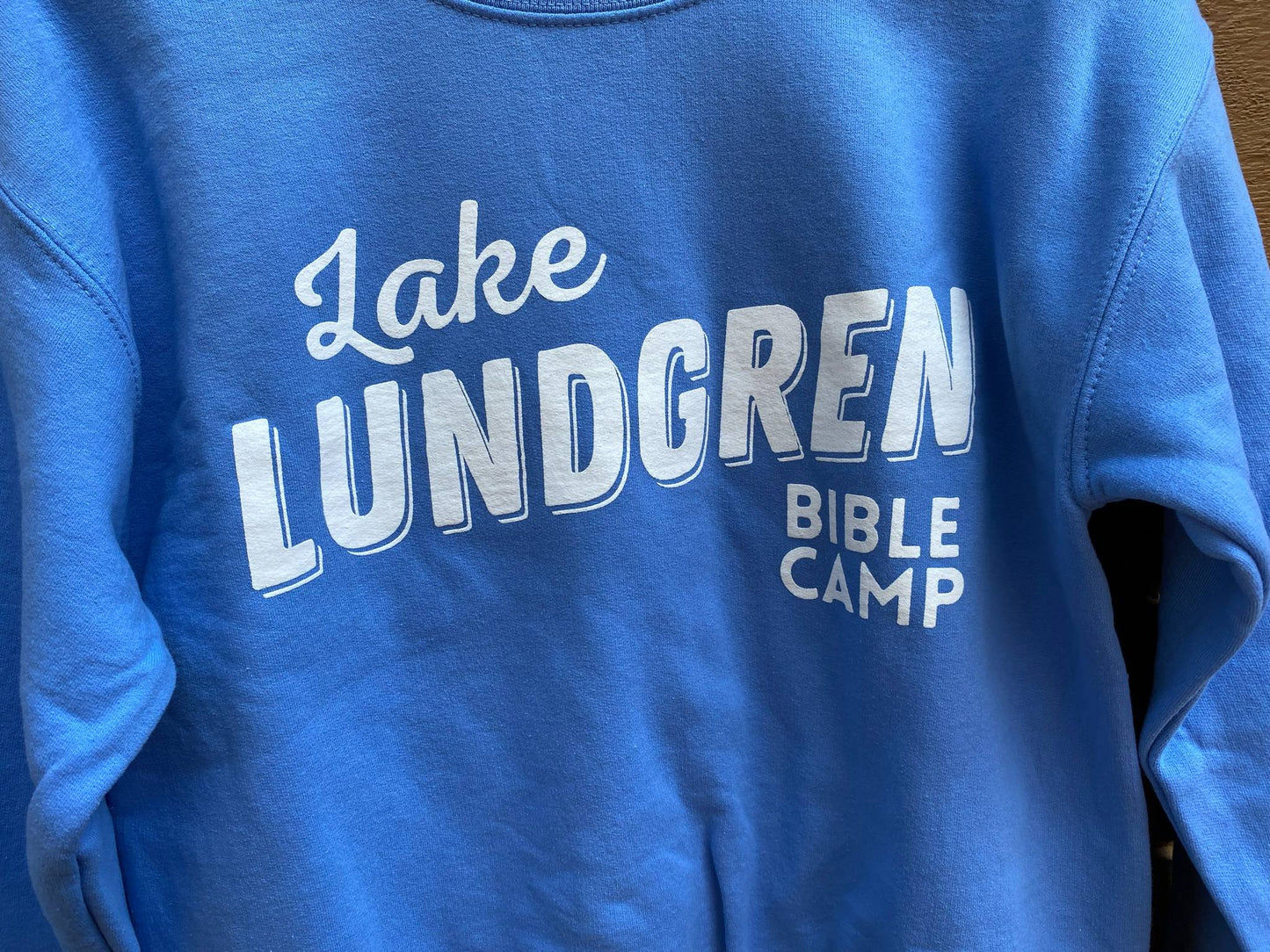 Light Blue Lake Lundgren Crewneck Sweatshirt