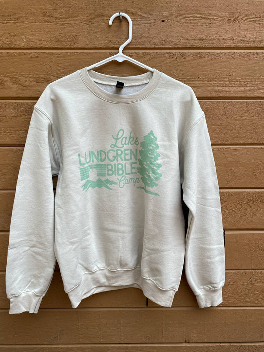 Tan Lake Lundgren Crewneck Sweatshirt