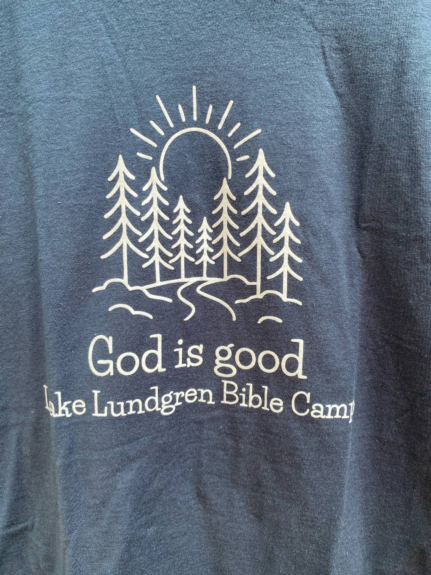 "God Is Good" Blue T-Shirt