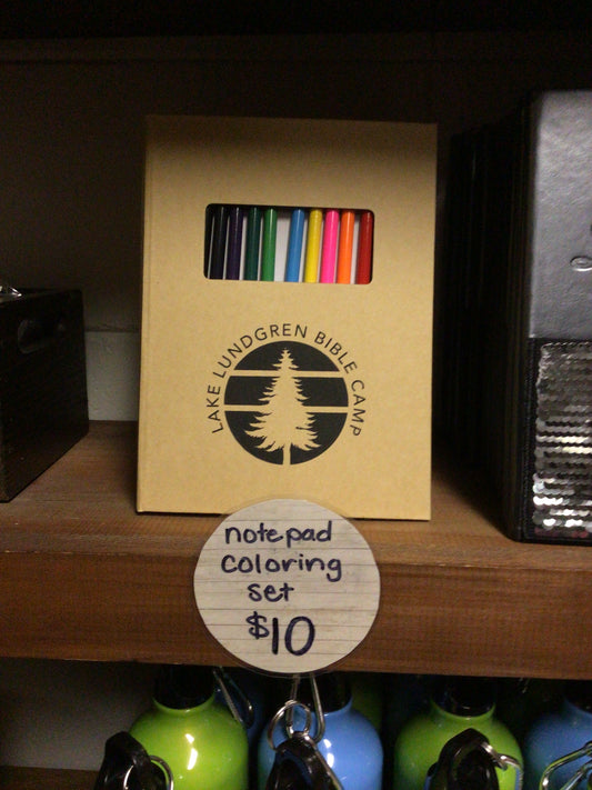 Notepad Journal Coloring Set