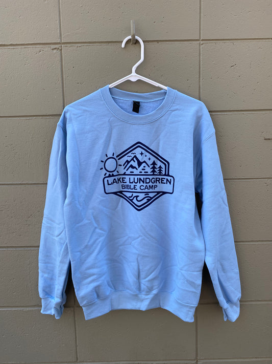 Light Blue Crewneck Sweatshirt