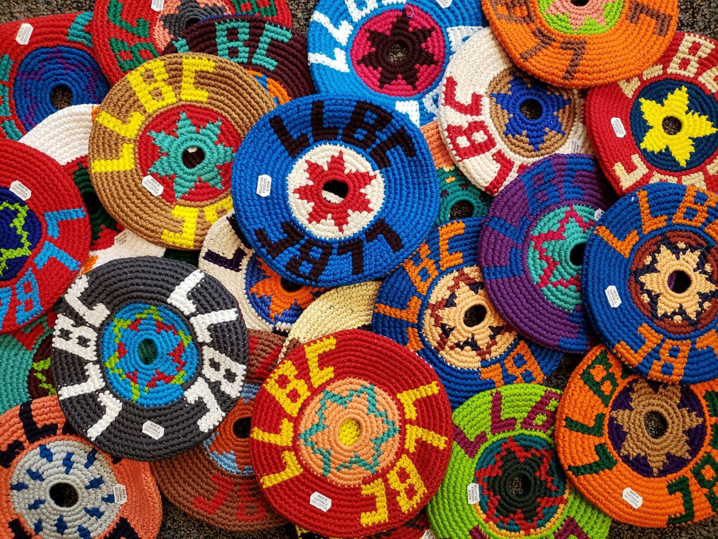 Handwoven Frisbee